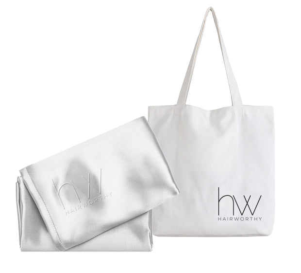 Funda de almohada de seda Hairworthy.