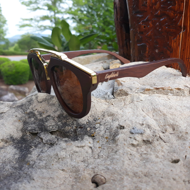 Cherry Wood Sunglasses