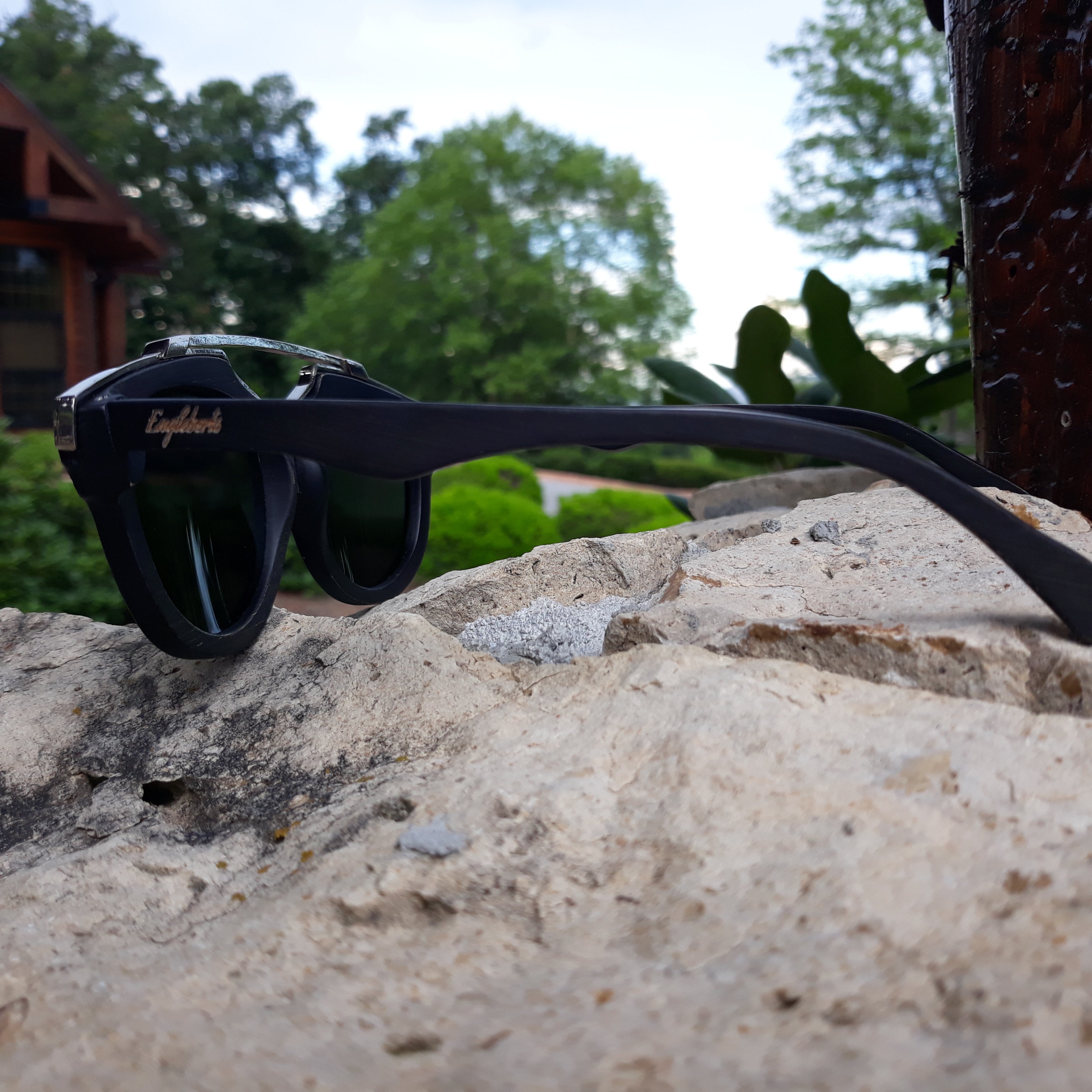 Gafas de sol de madera negra G15