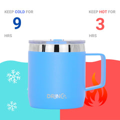 DRINCO® 14 oz Coffee Mug Vacuum Insulated Camping Mug Double Wall