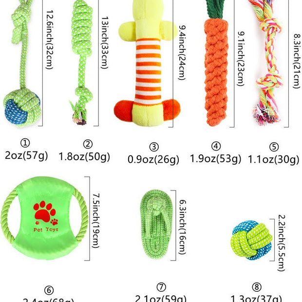 Juguetes duraderos para morder molares