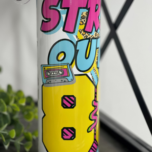 Straight 80s Drinkware 20oz