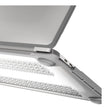 Transparent Hard Shell Laptop Case with Matte Protective Bottom Cover
