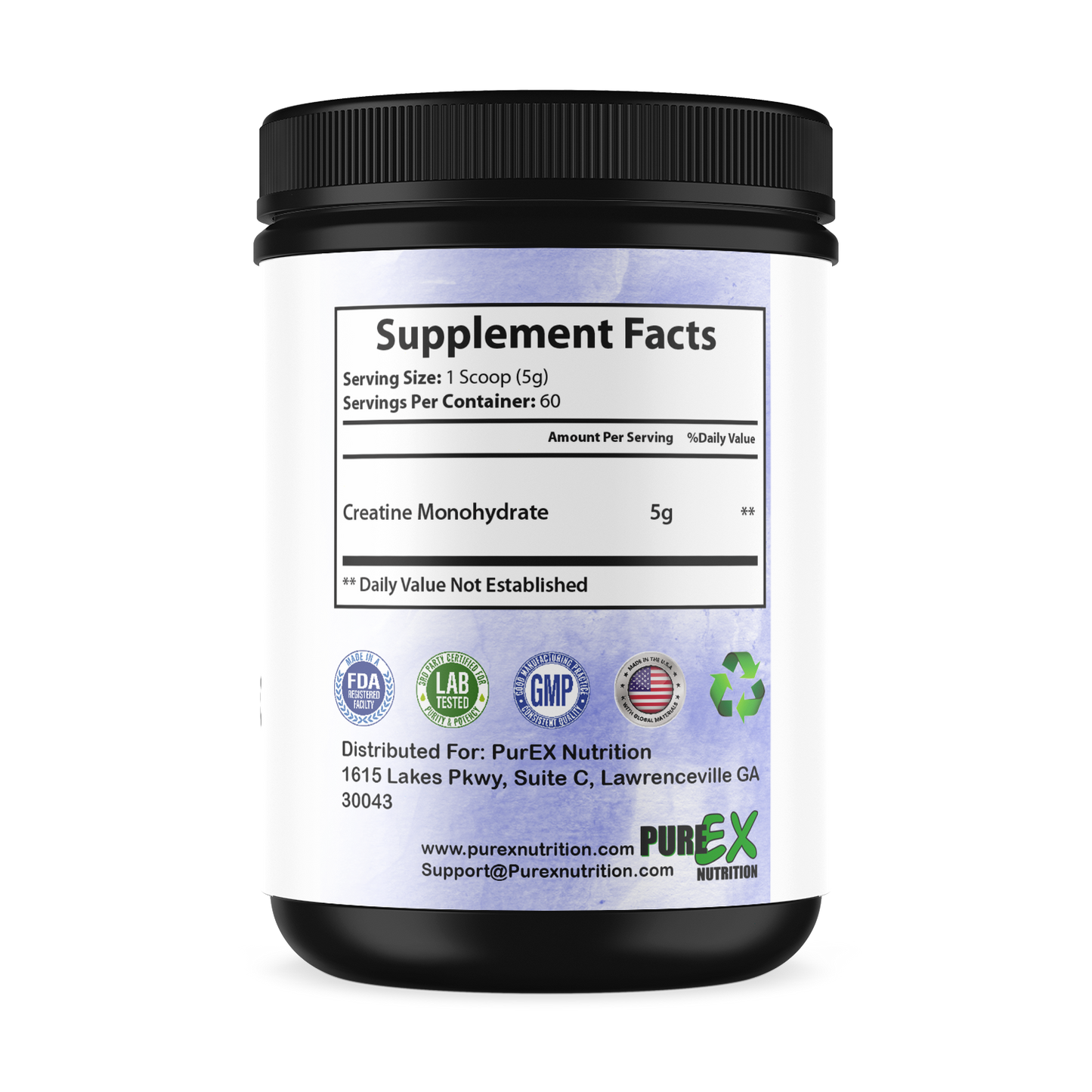 Pure Creatine Powder 10.58 OZ