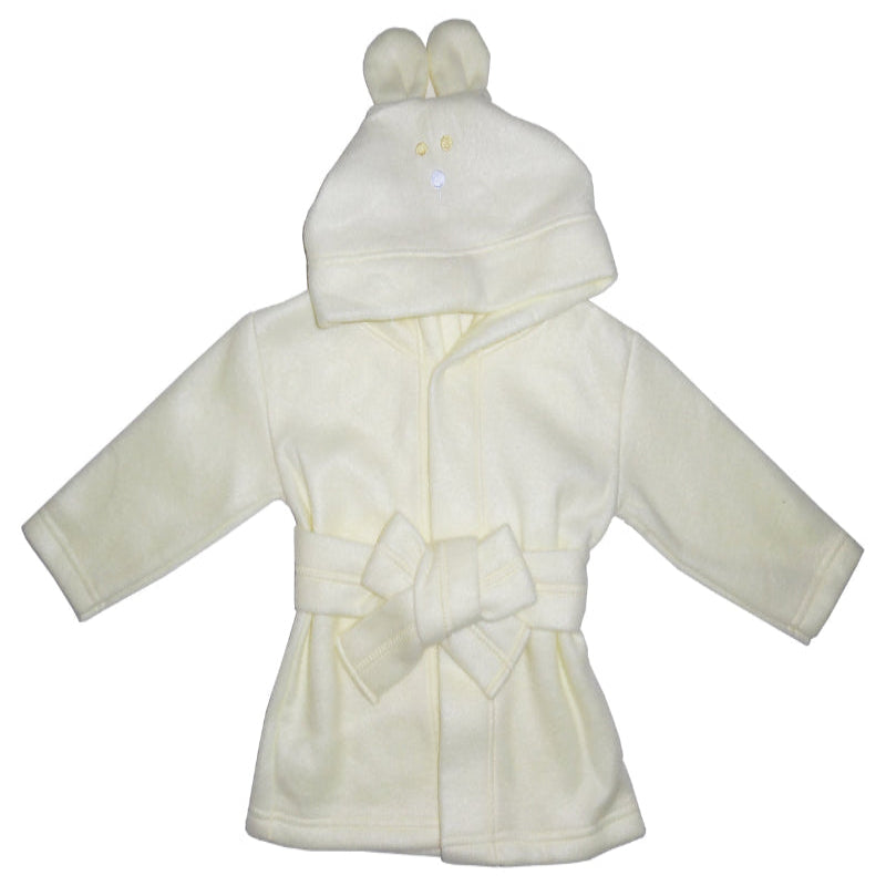 Yellow Baby Fleece Robe
