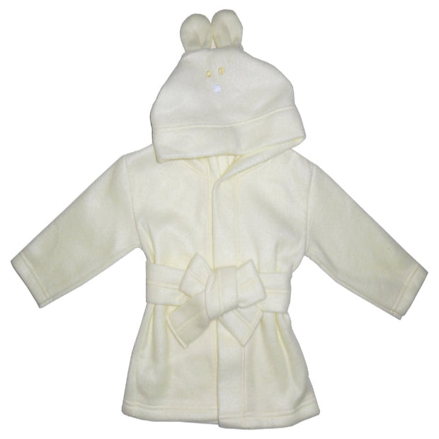 Yellow Baby Fleece Robe