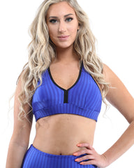 Firenze Activewear Sports Bra - Blue