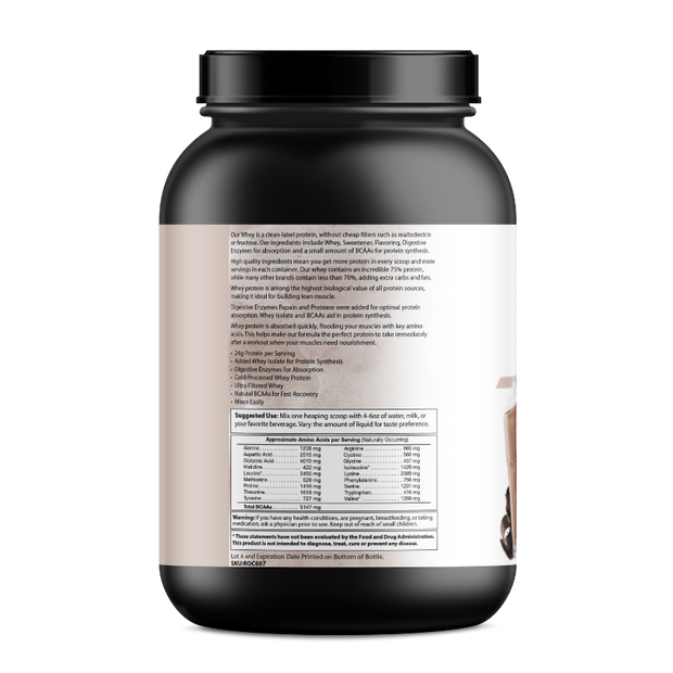 PureEx Absolute Whey Protein - 25g Protein per Serving | Chocolate Milkshake Flavor