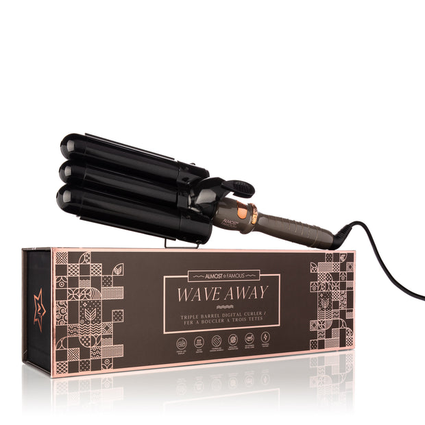 Tourmaline Triple Curler
