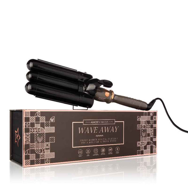 Tourmaline Triple Curler