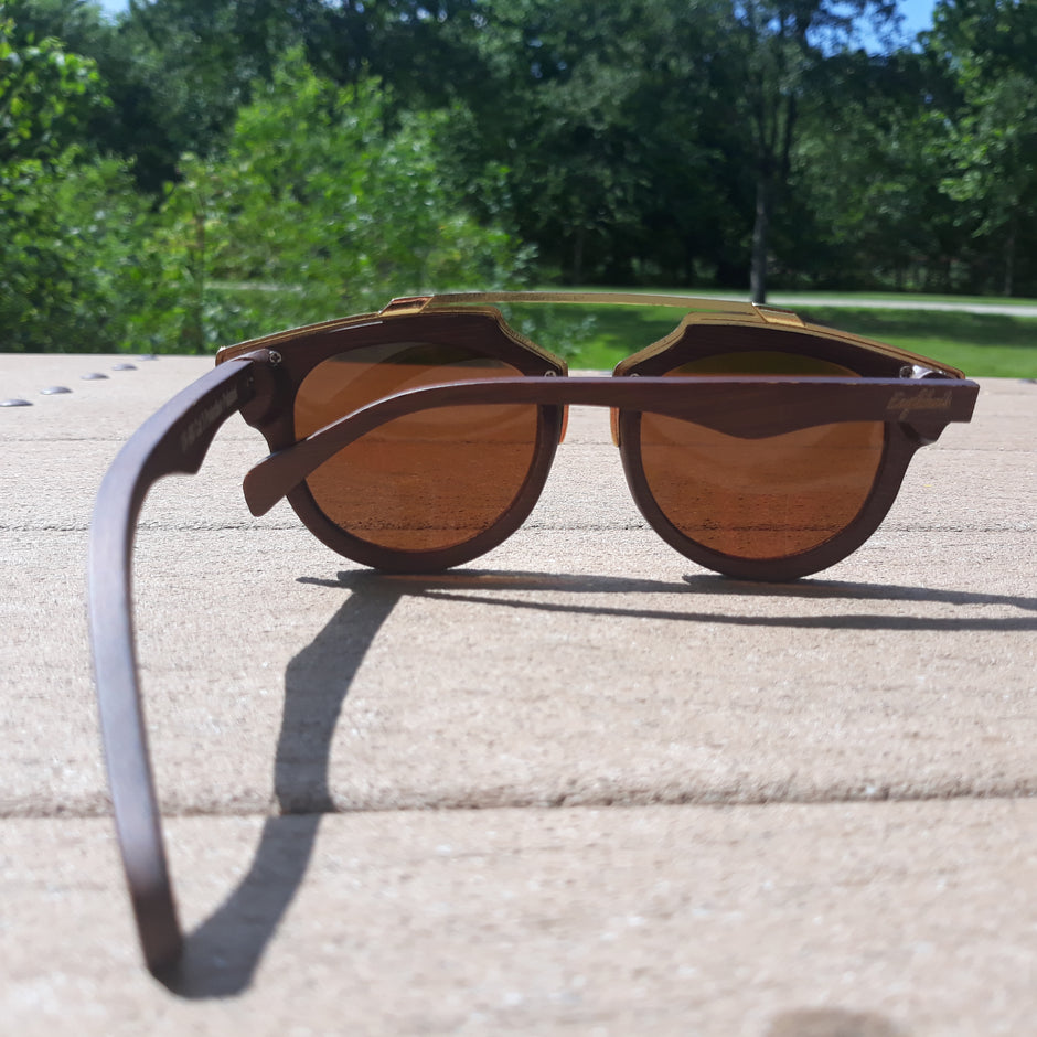 Cherry Wood Sunglasses