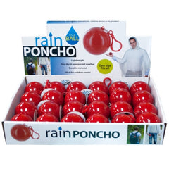 Emergency Use Rain Poncho In A Ball