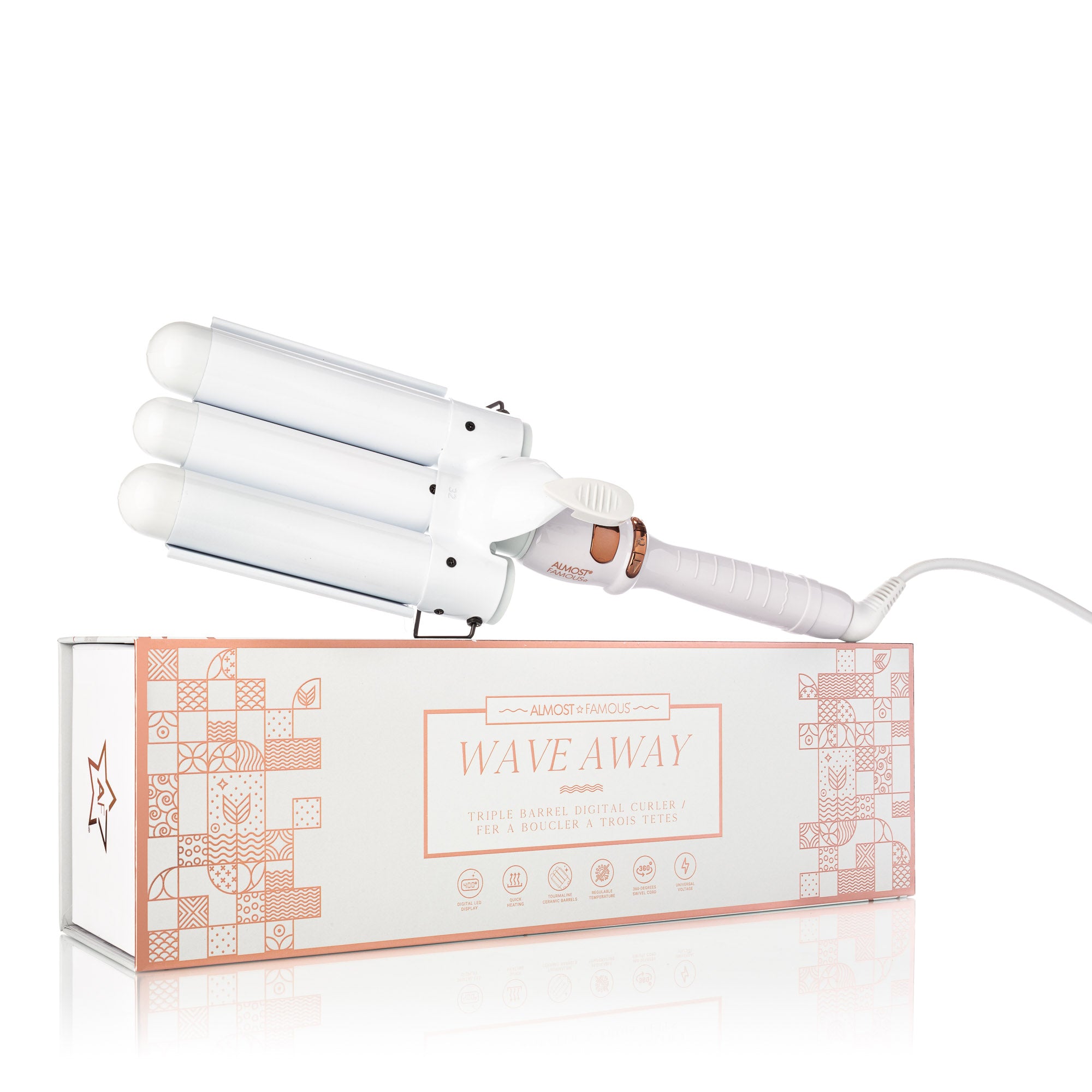 Ceramic Triple Curler