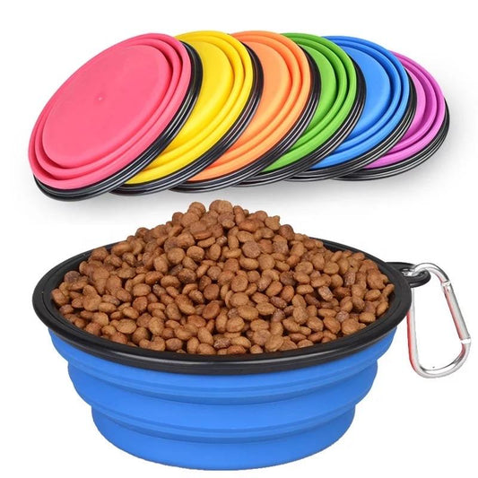 Collapsible Pet Food Bowls