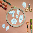 Mushroom Embroidery Kit