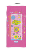Ensemble de draps de lit Playtime pour lit double, 54 x 75 x 10 pouces). 