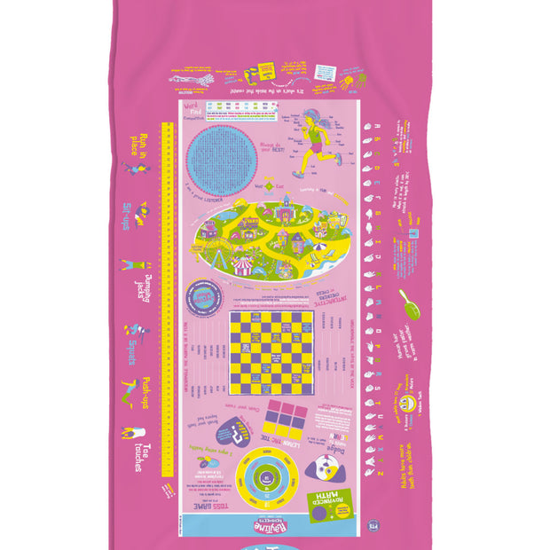 Juego de sábanas Playtime Bed Sheet Twin, 54 x 75 x 10 pulgadas). 