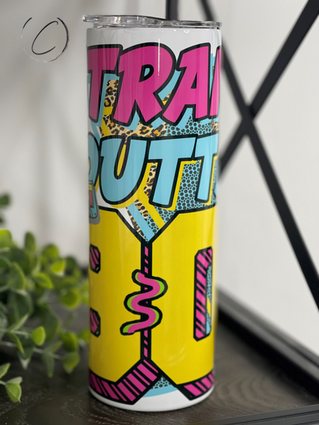 Straight 80s Drinkware 20oz