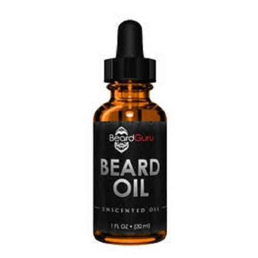 Beard Guru Premium Unscented Beard Oils 1oz.