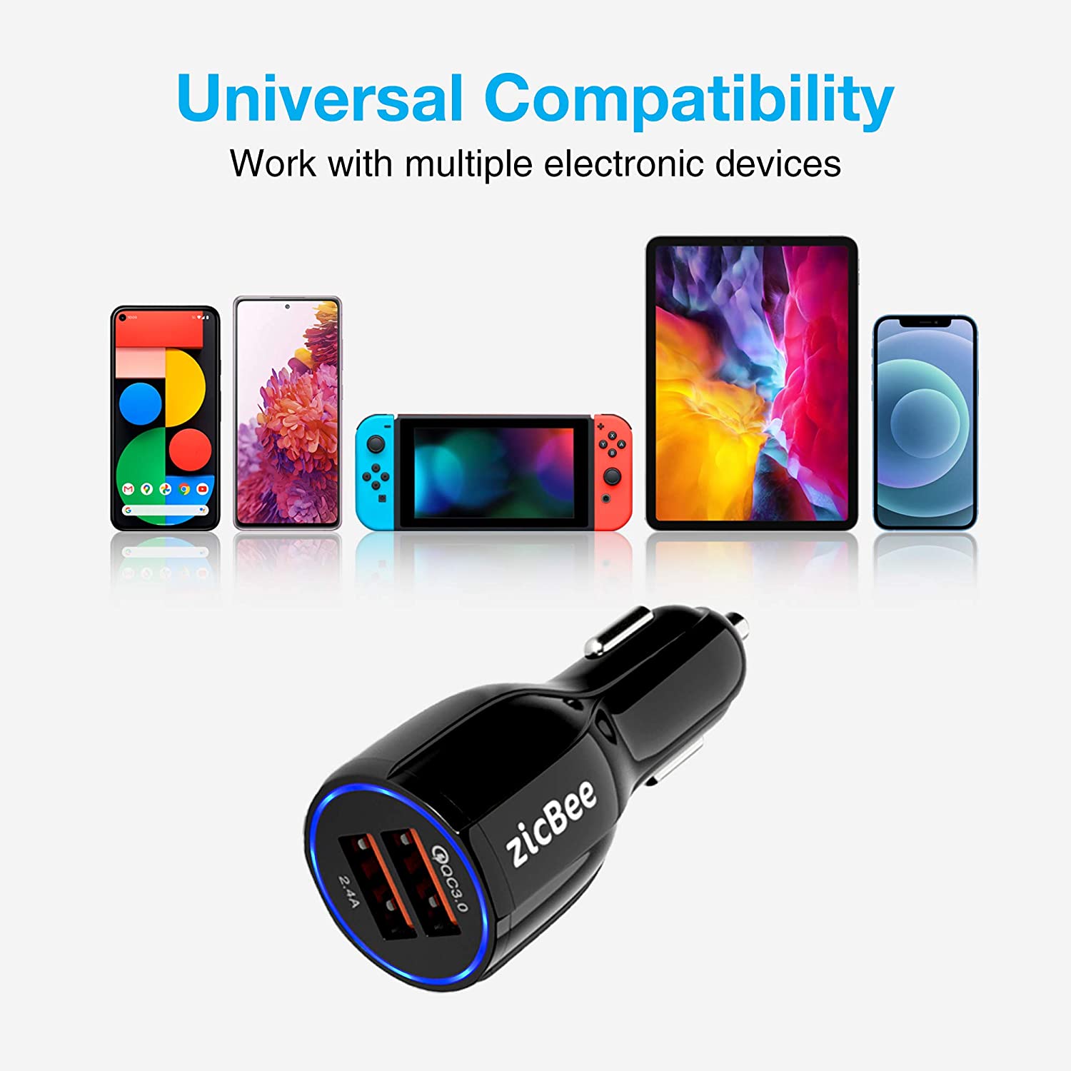 Car Charger Dual Port