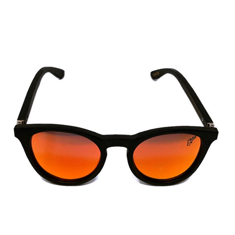 Lunettes de soleil polarisées en bambou noir