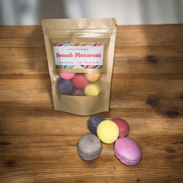 Cera derretida para macarrones franceses (aromas aleatorios)