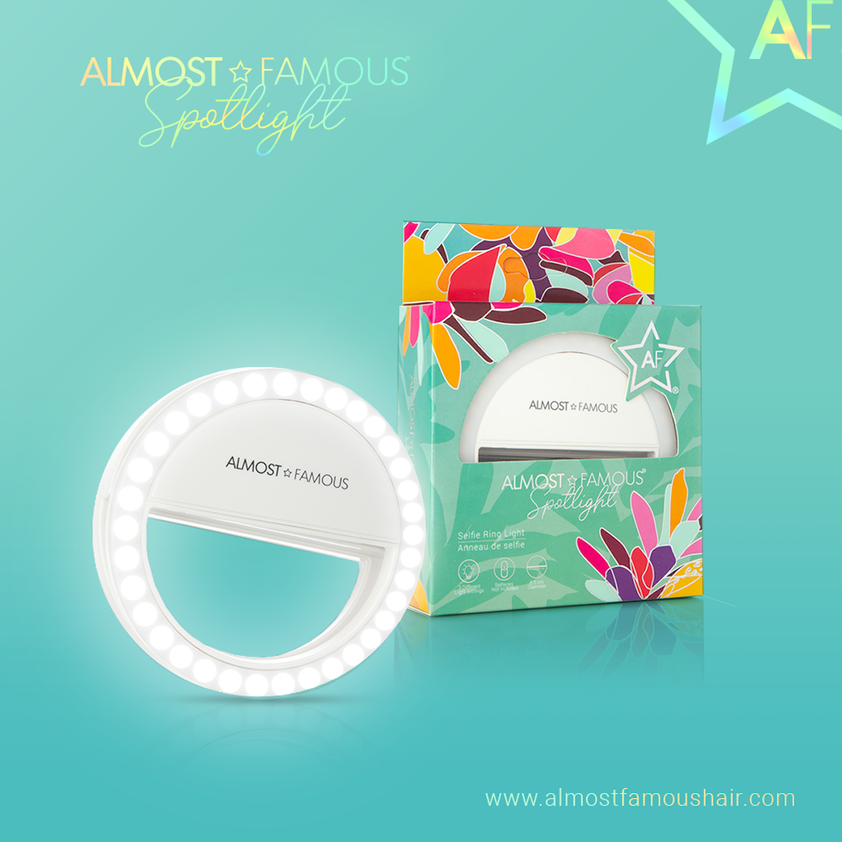 Portable Ring Light Black