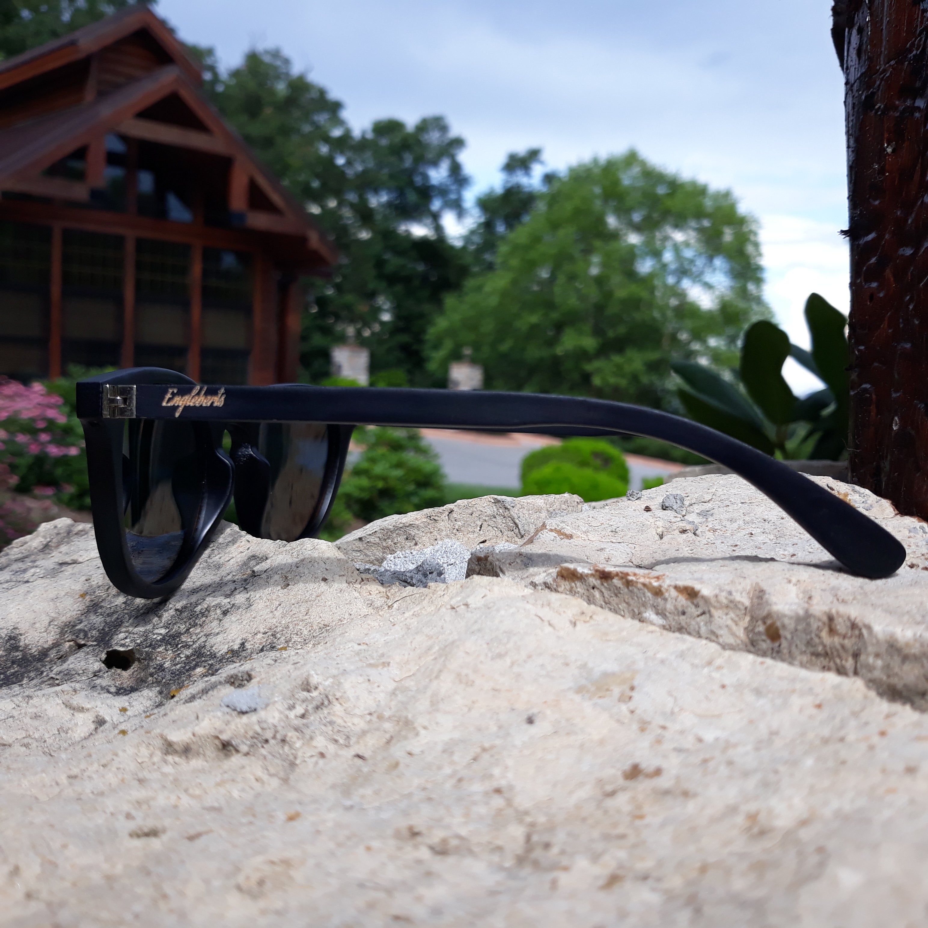Black Bamboo Polarized Sunglasses
