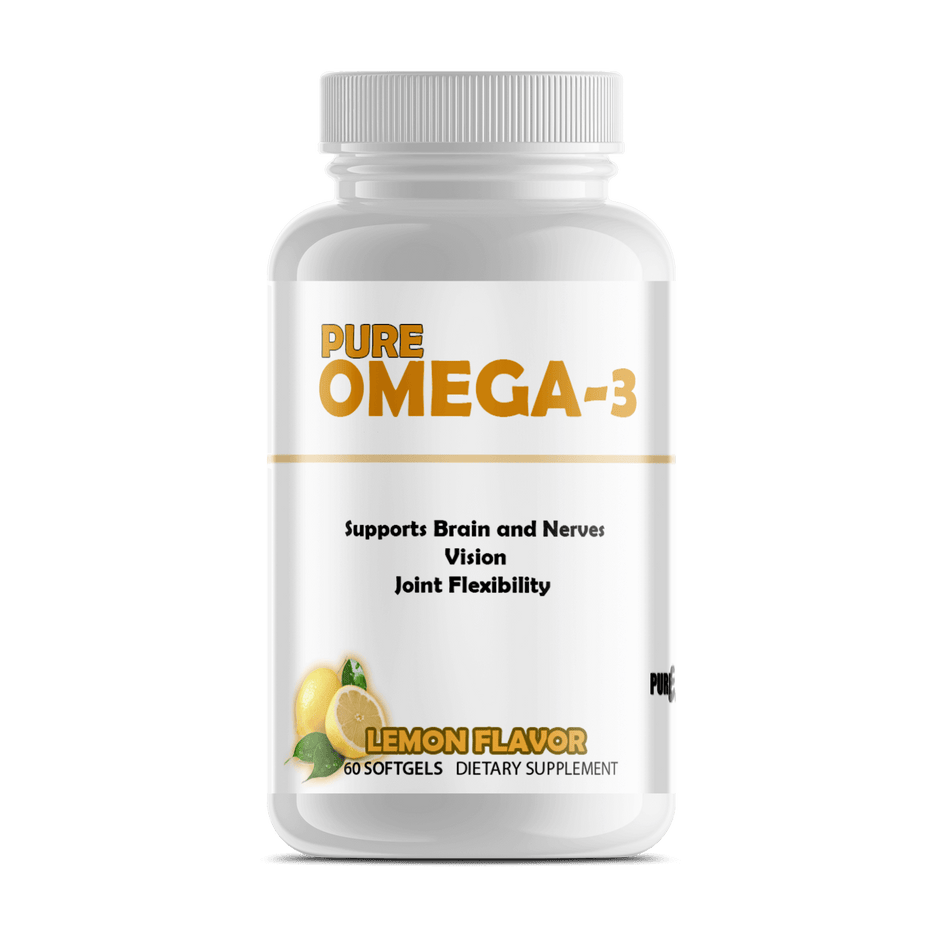 Omega-3 puro para el cerebro y los nervios, 60 comprimidos