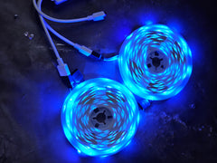 Vibrant RBG LED Strip Lights for Stunning Ambiance - 32.8 Feet