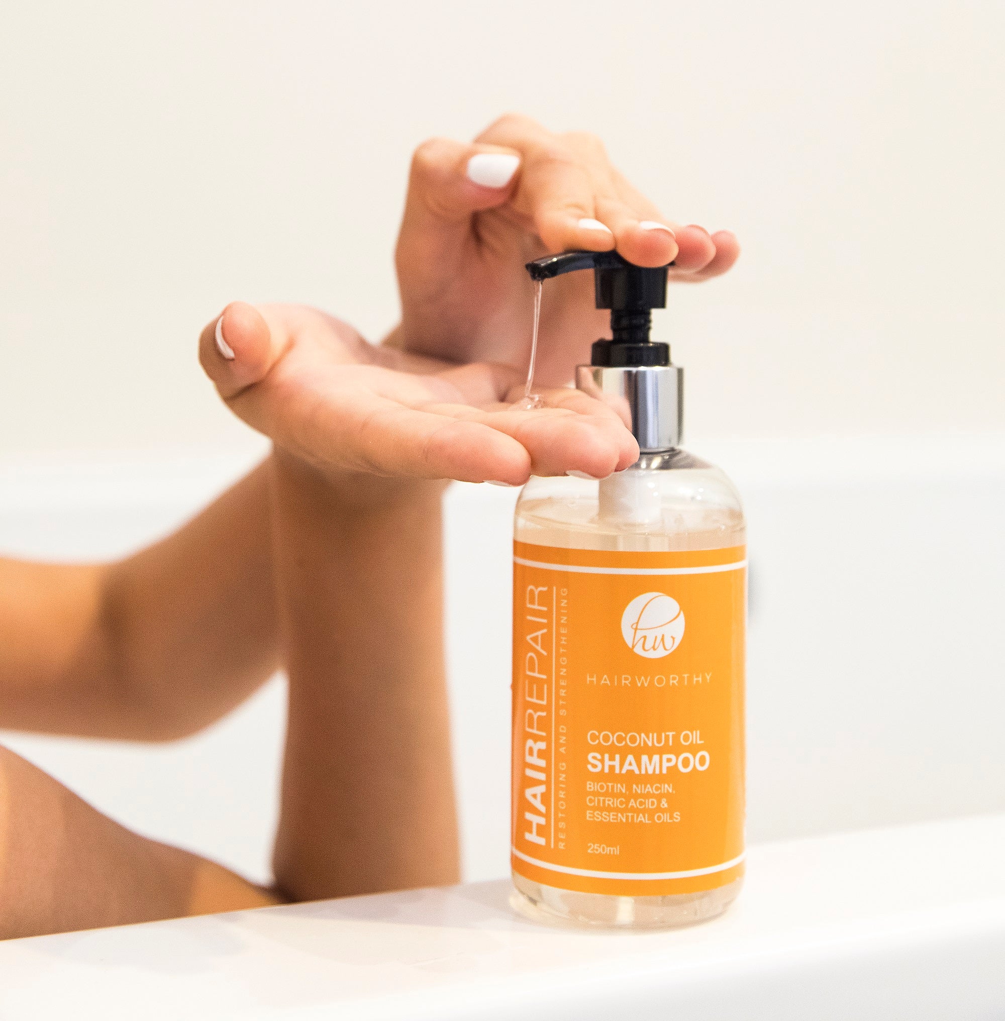 Shampoings réparateurs pour cheveux 200 ml.