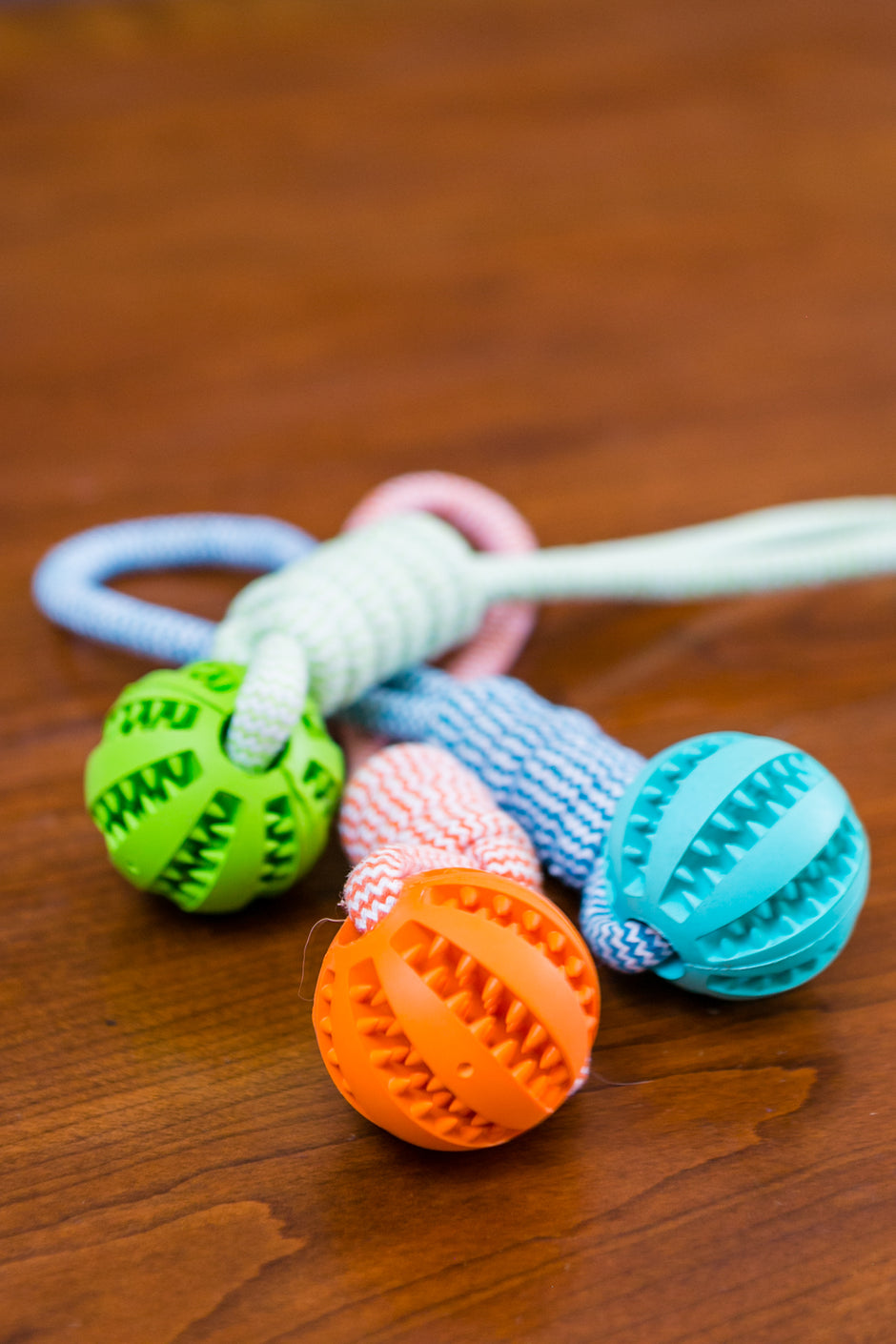 Interactive Rubber Ball Toy