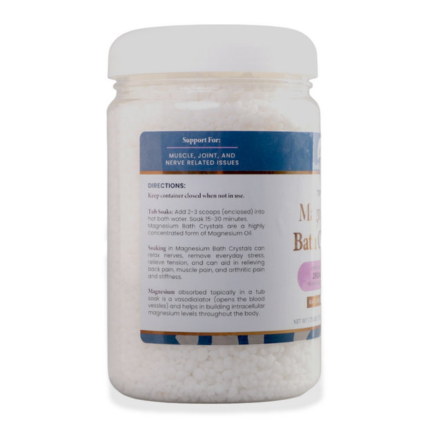 Health Wisdom Magnesium Bath Crystals Multiple Size Buckets