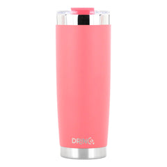 DRINCO®  20oz Insulated Tumbler w/Spill Proof Lid (Coral Paradise)