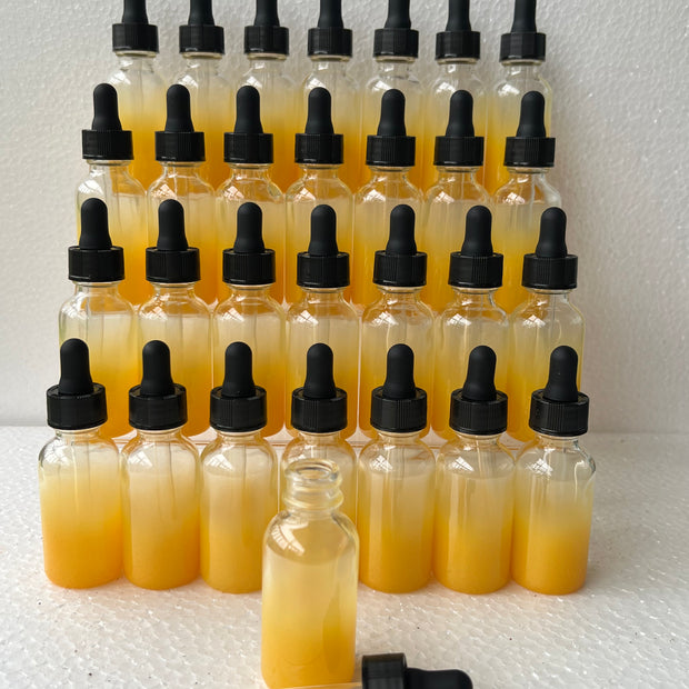 Yellow Glass Bottles