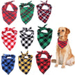 Fashionable Dog Bandana Set