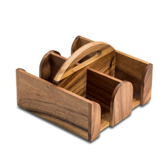 Acacia Wood  Coffee Mug Caddy