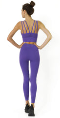 Mesh Activewear Set - Purple