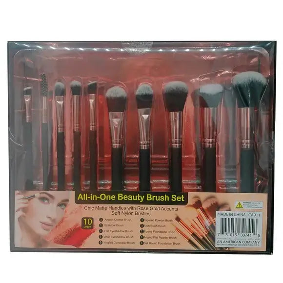 Rose Gold Brush Set