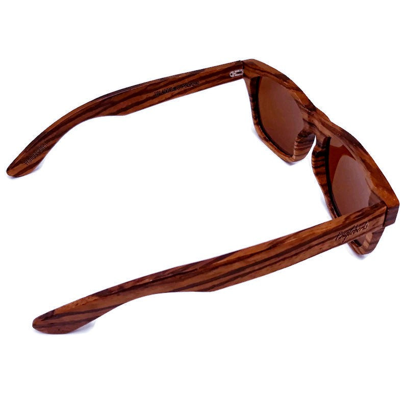 Zebrawood Full Frame Polarized Sunglasses