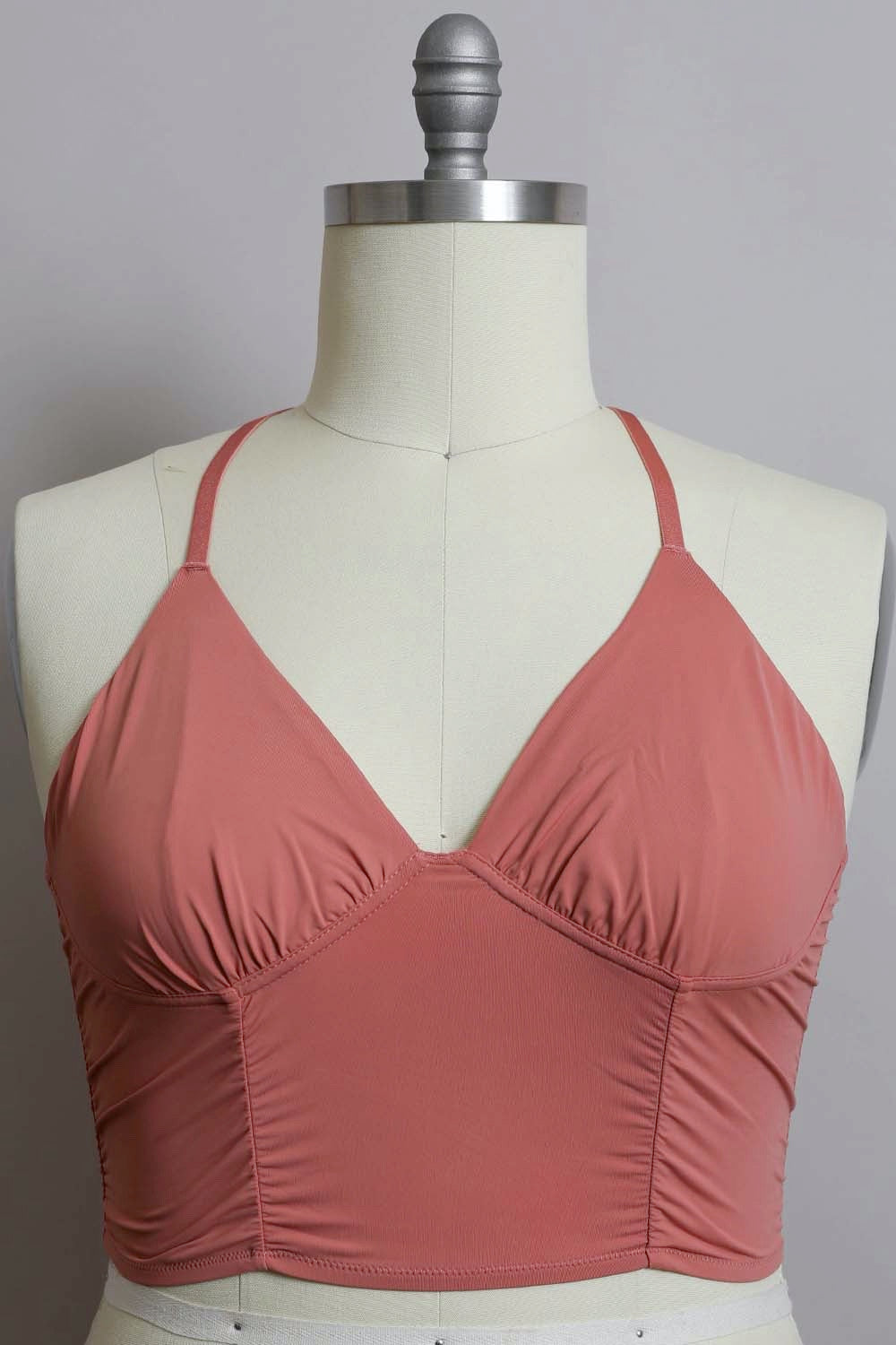 Bralette fruncido plus
