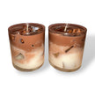 Bougie au café glacé latte 
