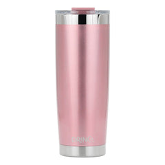 DRINCO® 20oz Insulated Tumbler Spill Proof Lid 2 Straws (Rose Gold)