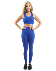 Milano Seamless Legging - Blue [MADE IN ITALY]