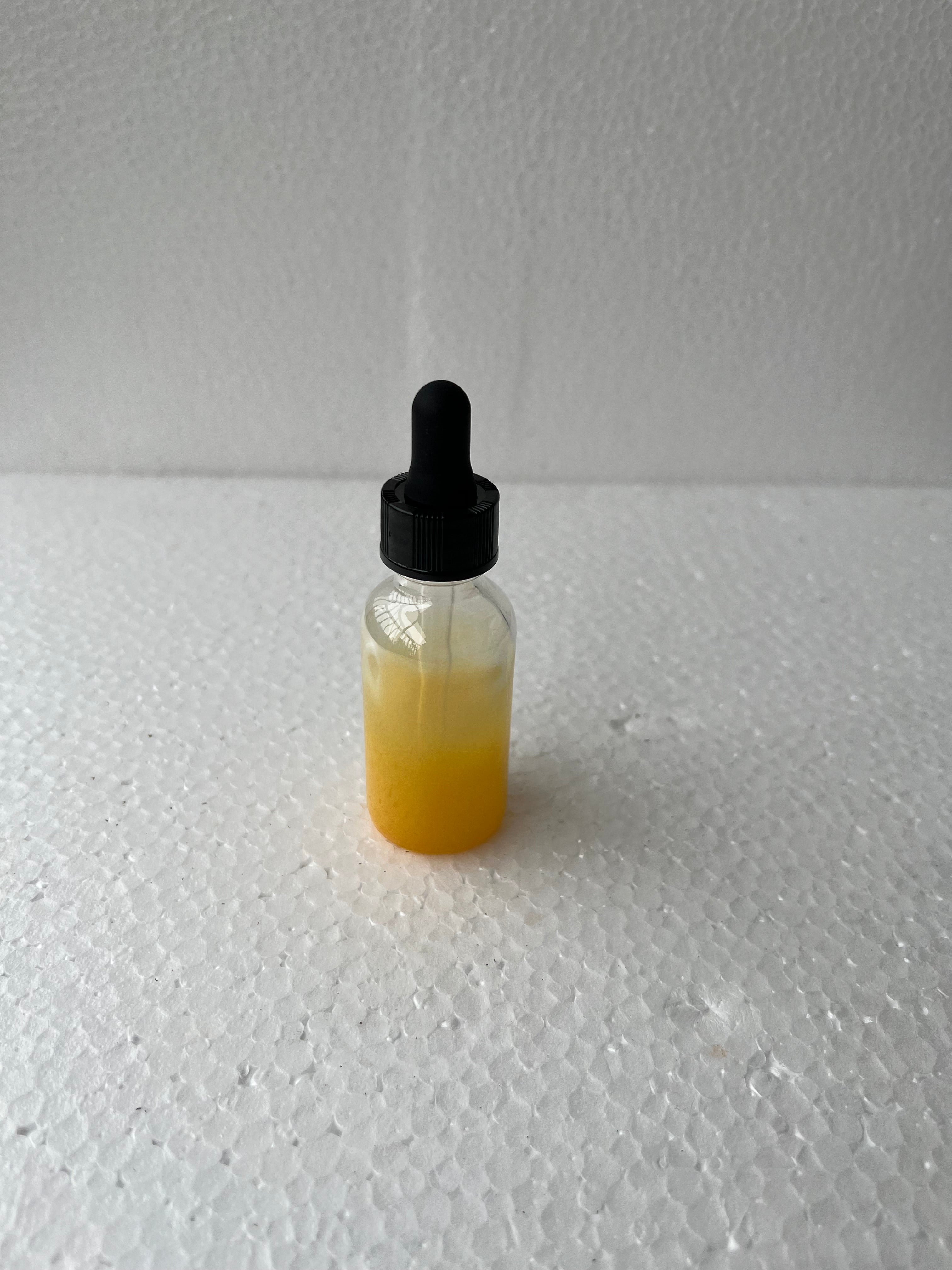 Yellow Dropper Bottles