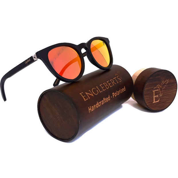 Black Bamboo Polarized Sunglasses