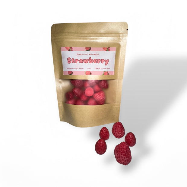 Cera derretida de fresa 