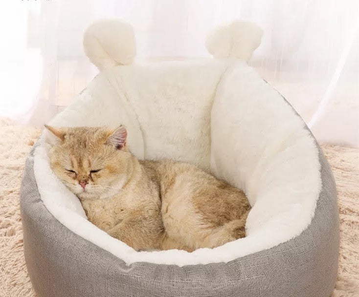 Cama ultra acogedora para mascotas