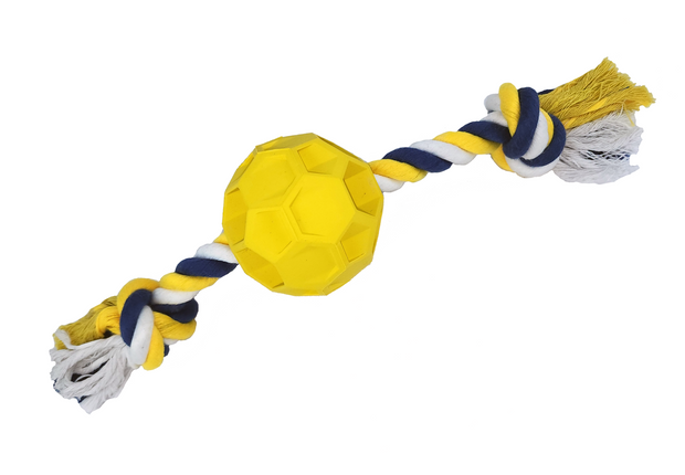 Juguete para masticar con forma de pelota de fútbol