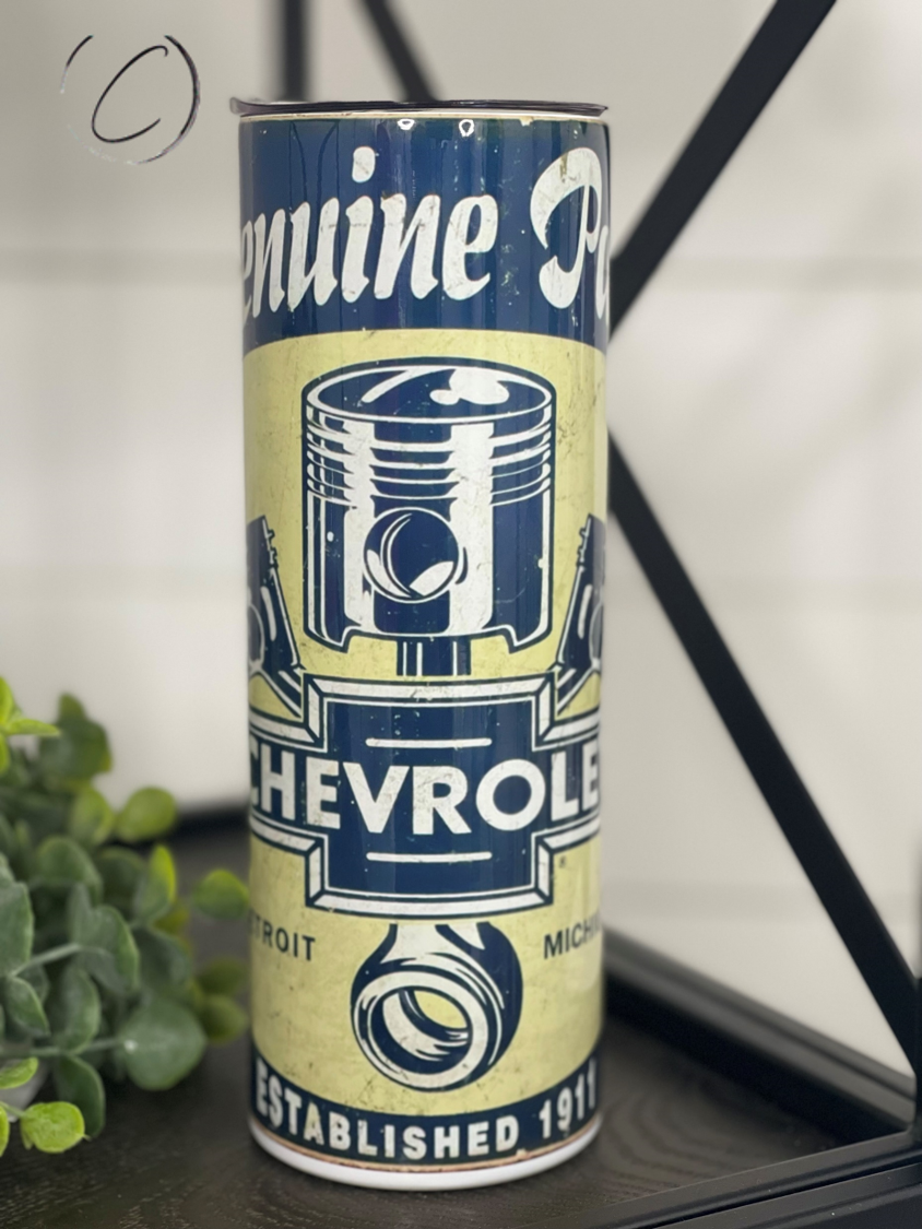 Vintage Chevy Parts 20oz Tumbler